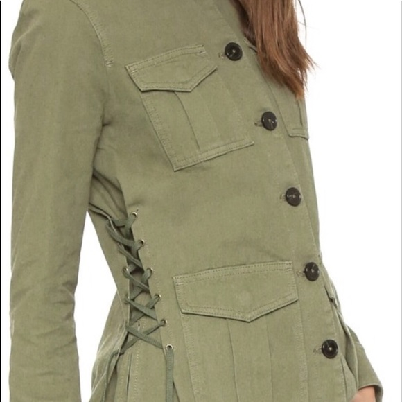 Tory Burch military inspired jacket - Picture 3 of 8